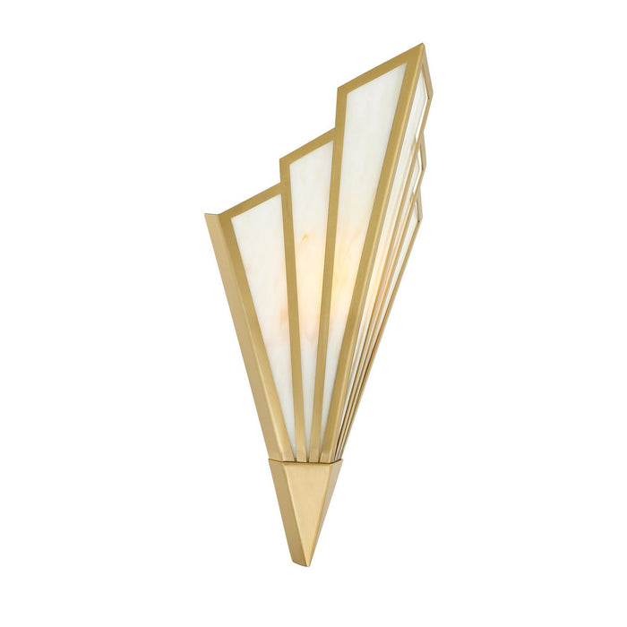 Savoy House - 9-1037-1-322 - LED Wall Sconce - Rivage - Warm Brass