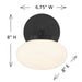 Savoy House - 9-1050-1-BK - One Light Wall Sconce - Barrow - Matte Black