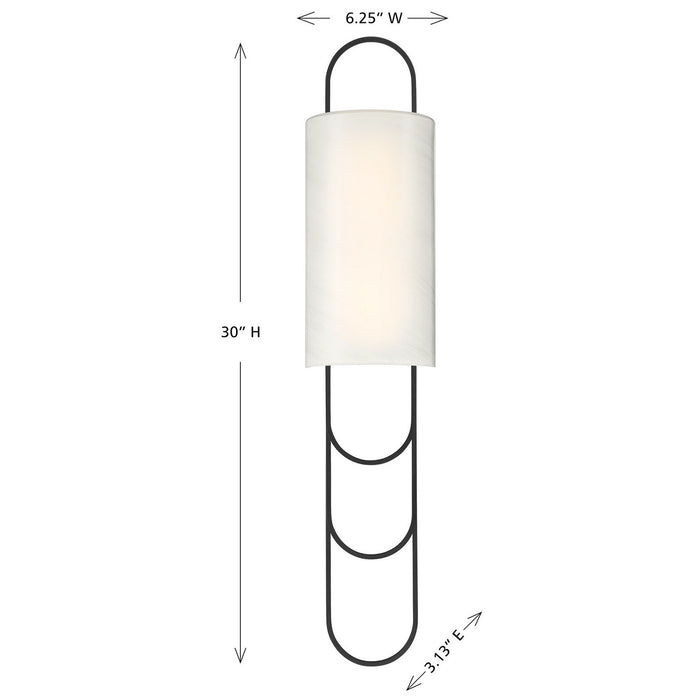 Savoy House - 9-1051-1-89 - LED Wall Sconce - Tartine - Matte Black