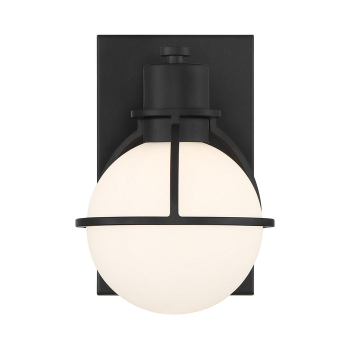 Savoy House - 9-1060-1-BK - One Light Wall Sconce - Pierce - Matte Black