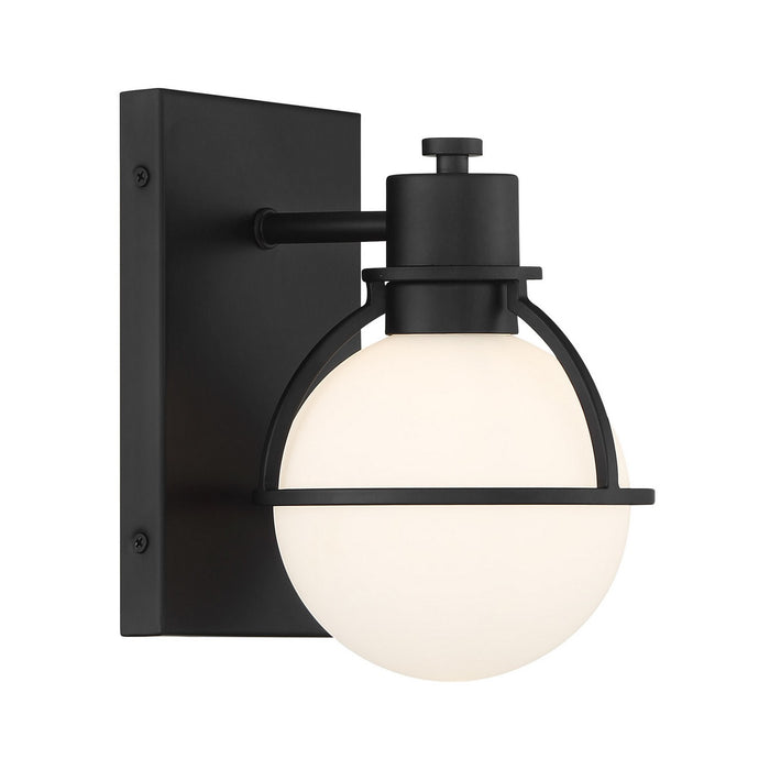 Savoy House - 9-1060-1-BK - One Light Wall Sconce - Pierce - Matte Black