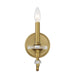 Savoy House - 9-1360-1-322 - One Light Wall Sconce - Champlain - Warm Brass