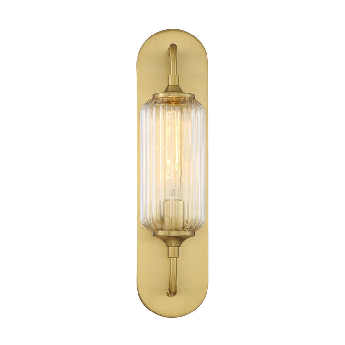 Savoy House - 9-3024-1-322 - One Light Wall Sconce - Holton - Warm Brass