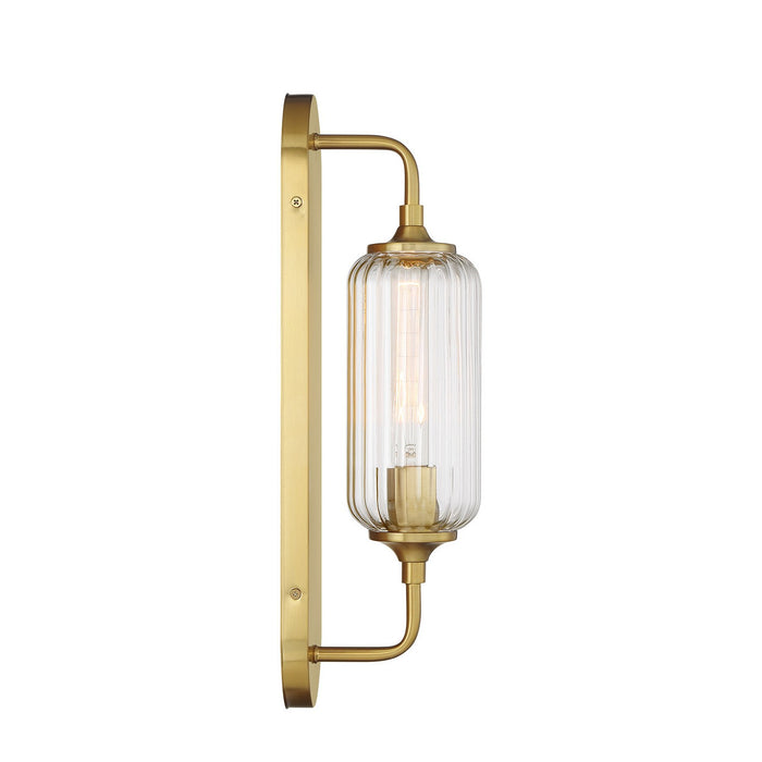 Savoy House - 9-3024-1-322 - One Light Wall Sconce - Holton - Warm Brass