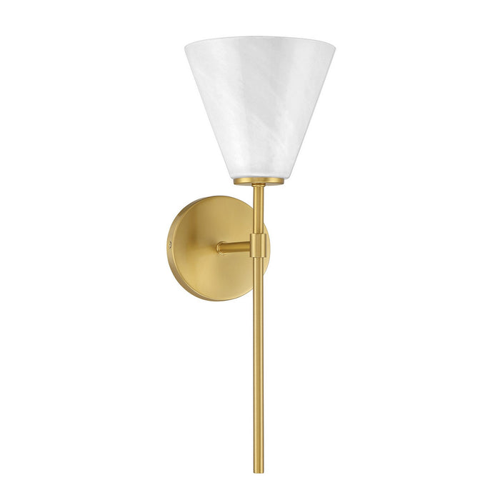 Savoy House - 9-4010-1-322 - One Light Wall Sconce - Blair - Warm Brass