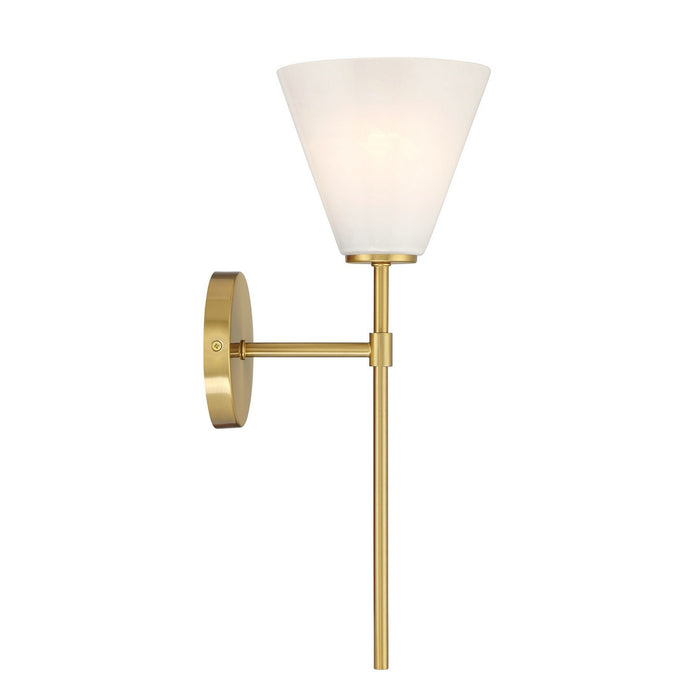Savoy House - 9-4010-1-322 - One Light Wall Sconce - Blair - Warm Brass