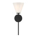 Savoy House - 9-4010-1-89 - One Light Wall Sconce - Blair - Matte Black