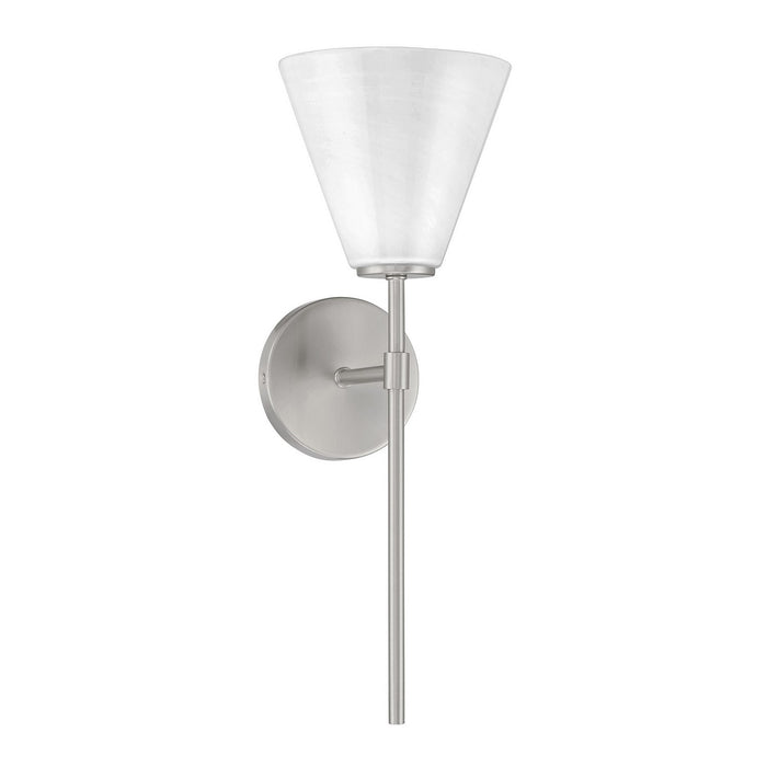 Savoy House - 9-4010-1-SN - One Light Wall Sconce - Blair - Satin Nickel