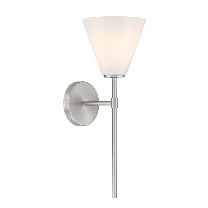 Savoy House - 9-4010-1-SN - One Light Wall Sconce - Blair - Satin Nickel