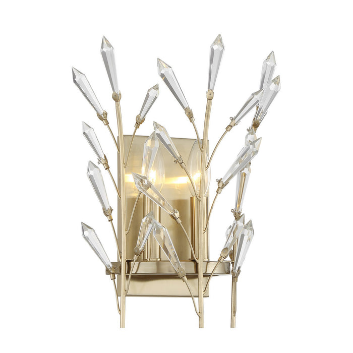 Savoy House - 9-4075-2-127 - Two Light Wall Sconce - Orianna - Noble Brass