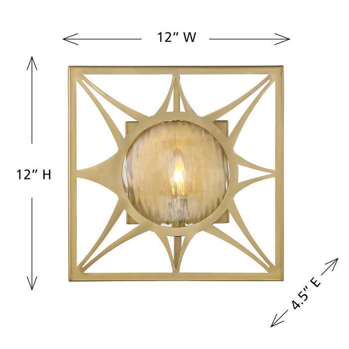 Savoy House - 9-5064-1-322 - One Light Wall Sconce - Balfour - Warm Brass