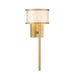 Savoy House - 9-6491-1-328 - One Light Wall Sconce - Mariquita - Spun Gold