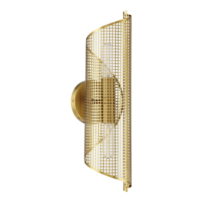Savoy House - 9-8030-2-322 - Two Light Wall Sconce - Hillbourne - Warm Brass