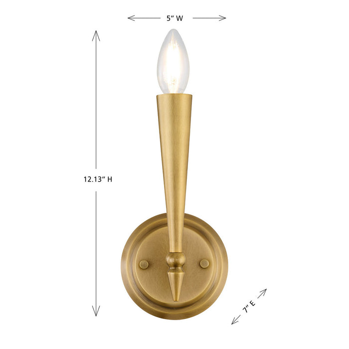 Savoy House - 9-9419-1-220 - One Light Wall Sconce - Tremont - Riviera Brass