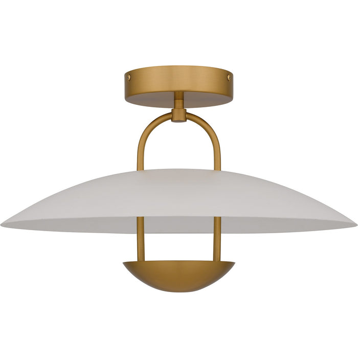 Quoizel - BIN1718BRG - LED Semi-Flush Mount - Bingham - Brushed Gold