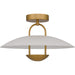 Quoizel - BIN1718BRG - LED Semi-Flush Mount - Bingham - Brushed Gold