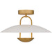 Quoizel - BIN1718BRG - LED Semi-Flush Mount - Bingham - Brushed Gold