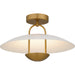 Quoizel - BIN1718BRG - LED Semi-Flush Mount - Bingham - Brushed Gold