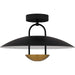 Quoizel - BIN1718MBK - LED Semi-Flush Mount - Bingham - Matte Black