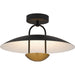 Quoizel - BIN1718MBK - LED Semi-Flush Mount - Bingham - Matte Black