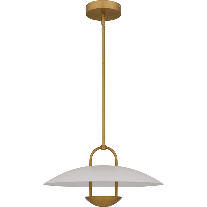 Quoizel - BIN2818BRG - LED Pendant - Bingham - Brushed Gold
