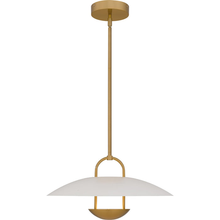 Quoizel - BIN2818BRG - LED Pendant - Bingham - Brushed Gold