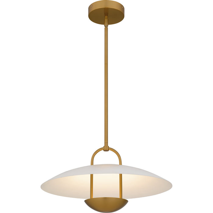 Quoizel - BIN2818BRG - LED Pendant - Bingham - Brushed Gold