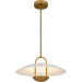 Quoizel - BIN2818BRG - LED Pendant - Bingham - Brushed Gold