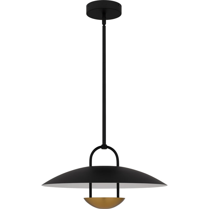 Quoizel - BIN2818MBK - LED Pendant - Bingham - Matte Black