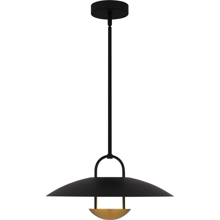 Quoizel - BIN2818MBK - LED Pendant - Bingham - Matte Black