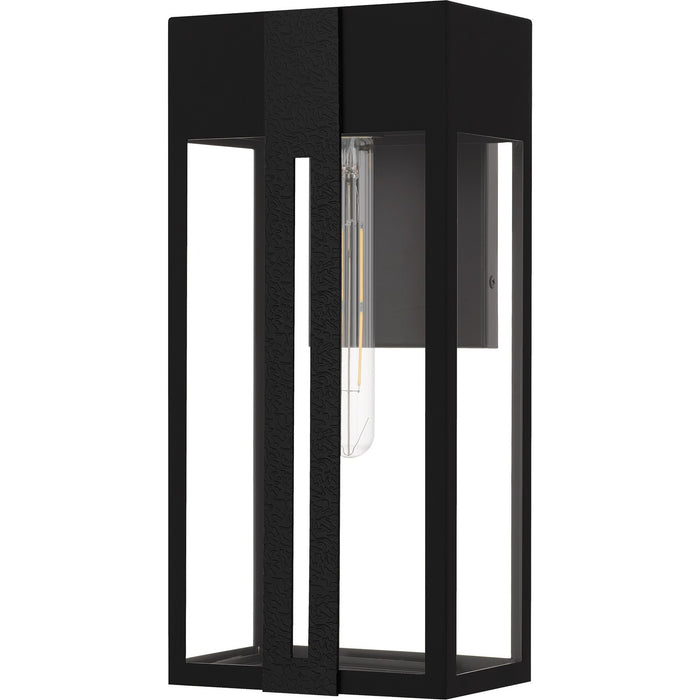 Quoizel - BSW8407MBK - One Light Outdoor Wall Lantern - Boswell - Matte Black