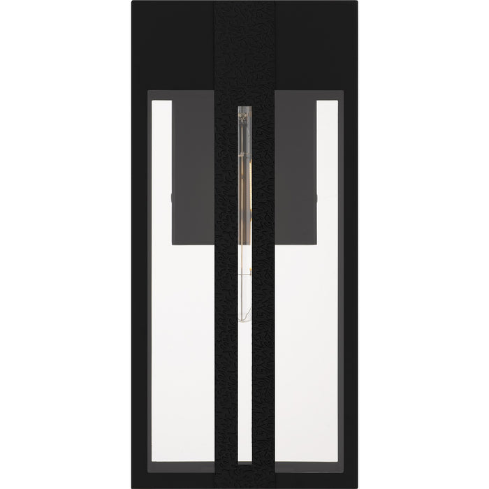 Quoizel - BSW8407MBK - One Light Outdoor Wall Lantern - Boswell - Matte Black