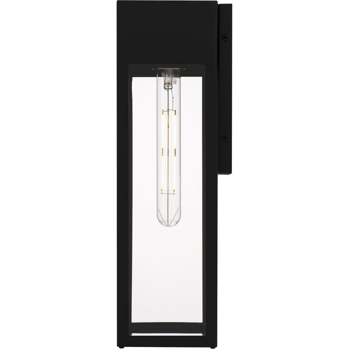 Quoizel - BSW8407MBK - One Light Outdoor Wall Lantern - Boswell - Matte Black