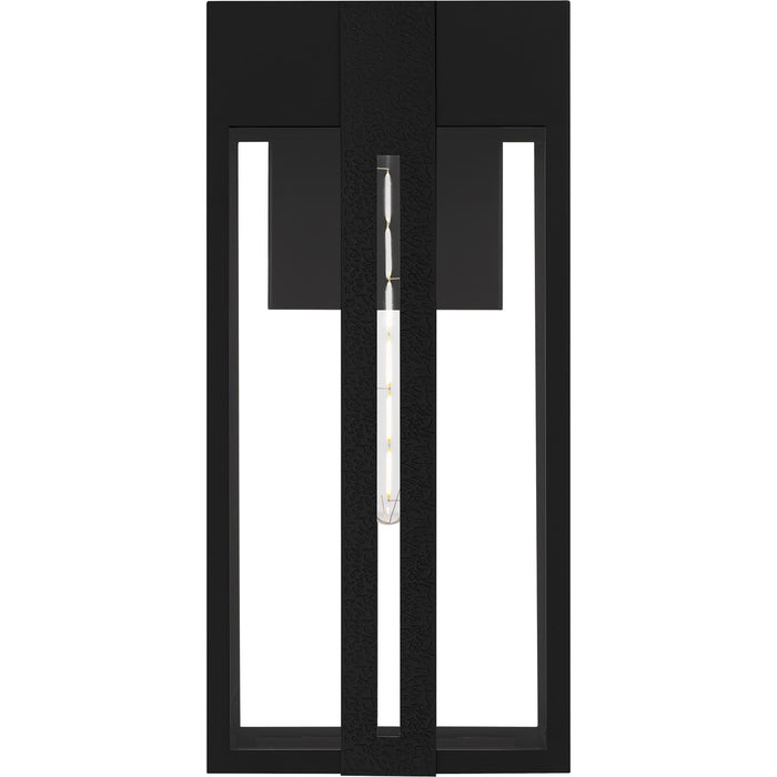 Quoizel - BSW8409MBK - One Light Outdoor Wall Lantern - Boswell - Matte Black