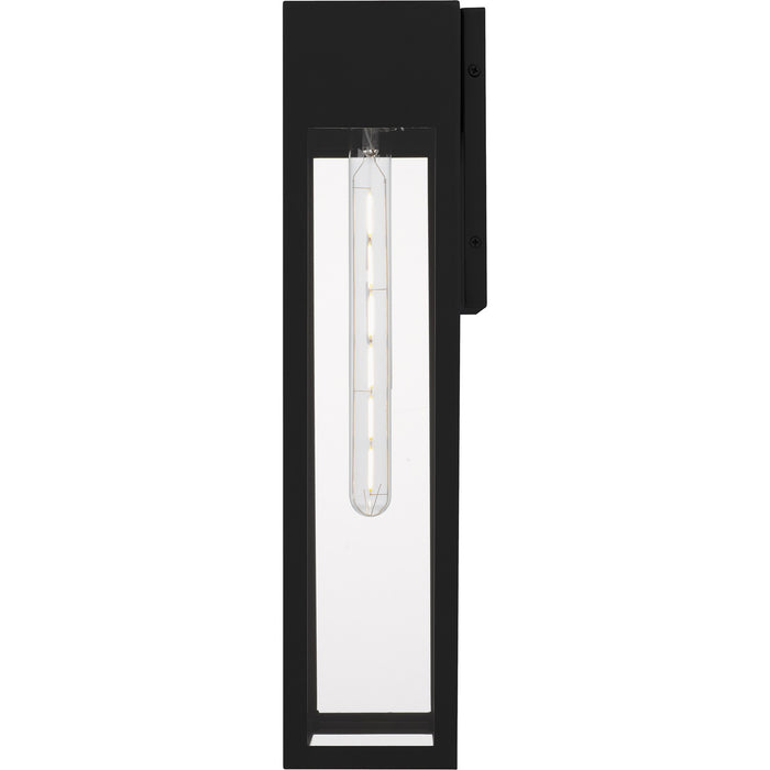 Quoizel - BSW8409MBK - One Light Outdoor Wall Lantern - Boswell - Matte Black