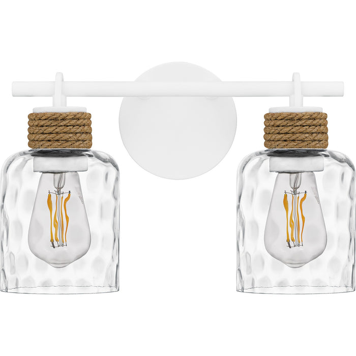 Quoizel - BTC8614W - Two Light Bath - Baltic - Matte White