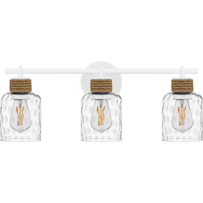 Quoizel - BTC8624W - Three Light Bath - Baltic - Matte White