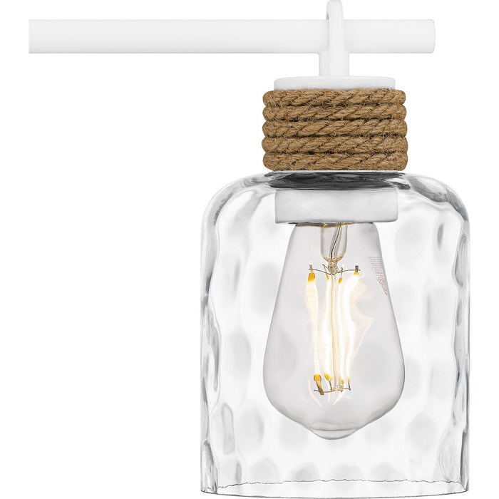 Quoizel - BTC8624W - Three Light Bath - Baltic - Matte White