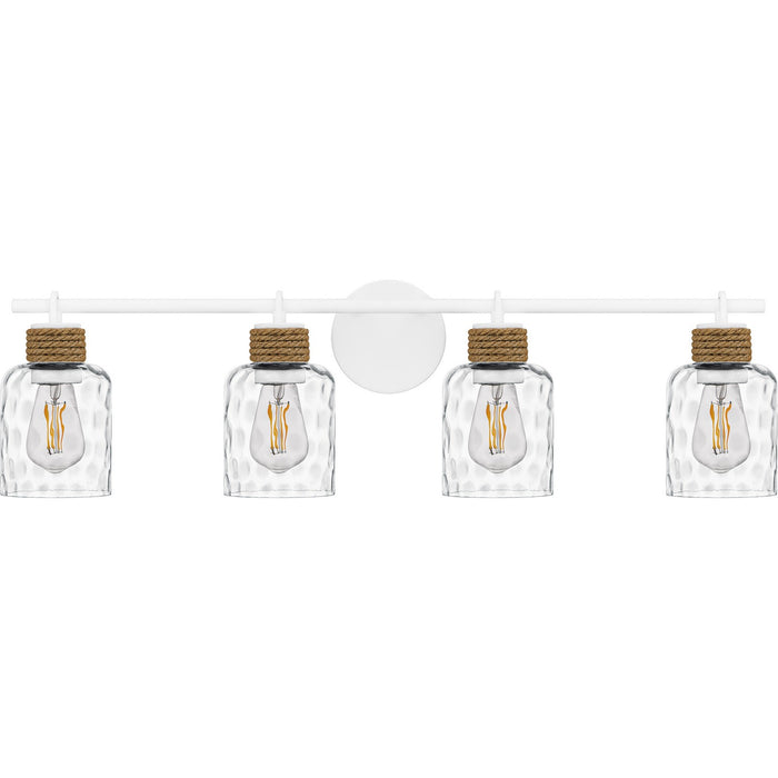 Quoizel - BTC8634W - Four Light Bath - Baltic - Matte White