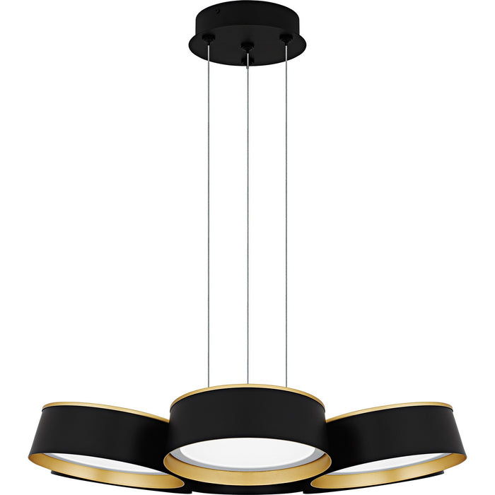 Quoizel - BYS5026MBK - LED Chandelier - Byrnes - Matte Black
