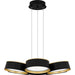 Quoizel - BYS5026MBK - LED Chandelier - Byrnes - Matte Black
