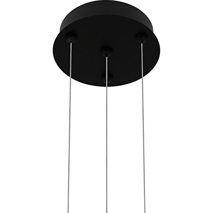 Quoizel - BYS5026MBK - LED Chandelier - Byrnes - Matte Black