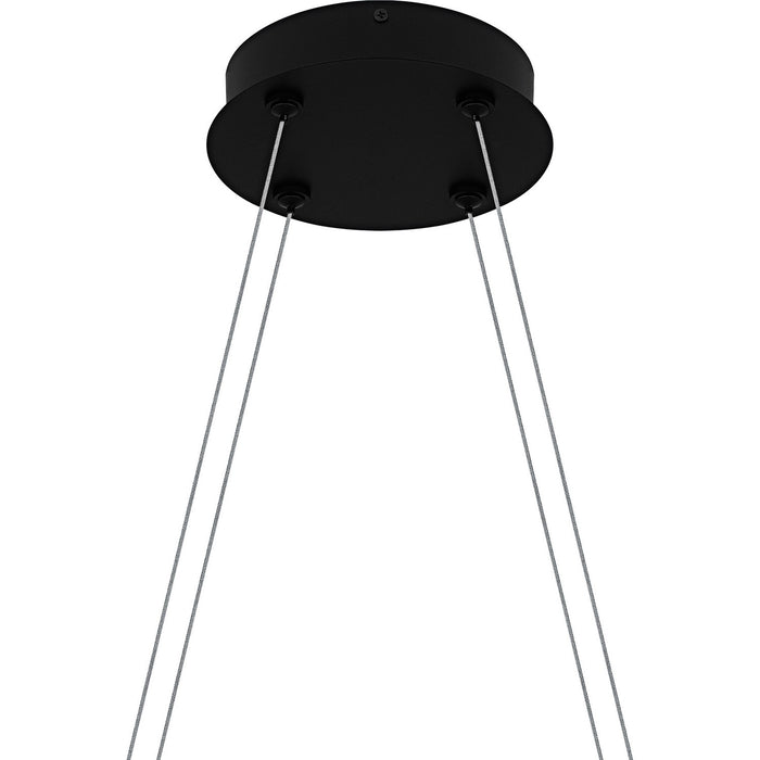 Quoizel - BYS640MBK - LED Linear Chandelier - Byrnes - Matte Black