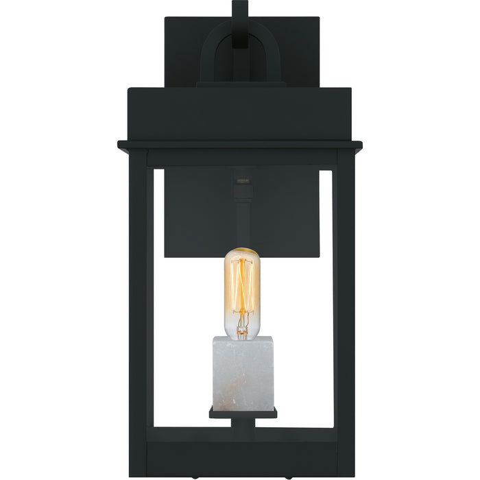 Quoizel - CAM8407MBK - One Light Outdoor Wall Lantern - Carmen - Matte Black