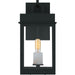 Quoizel - CAM8407MBK - One Light Outdoor Wall Lantern - Carmen - Matte Black