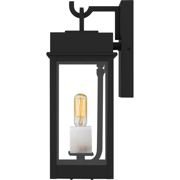 Quoizel - CAM8407MBK - One Light Outdoor Wall Lantern - Carmen - Matte Black