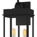 Quoizel - CAM8408MBK - Two Light Outdoor Wall Lantern - Carmen - Matte Black