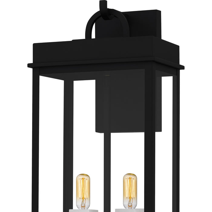 Quoizel - CAM8409MBK - Two Light Outdoor Wall Lantern - Carmen - Matte Black