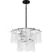 Quoizel - CAS2824MBK - Five Light Pendant - Cassidy - Matte Black