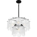 Quoizel - CAS2824MBK - Five Light Pendant - Cassidy - Matte Black